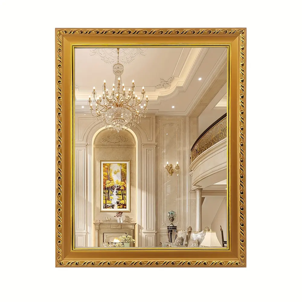 European Style Rectangle Mirror, Polystyrene Frame Rectangle Mirrors, Wall Mirror, PS Frame Materials