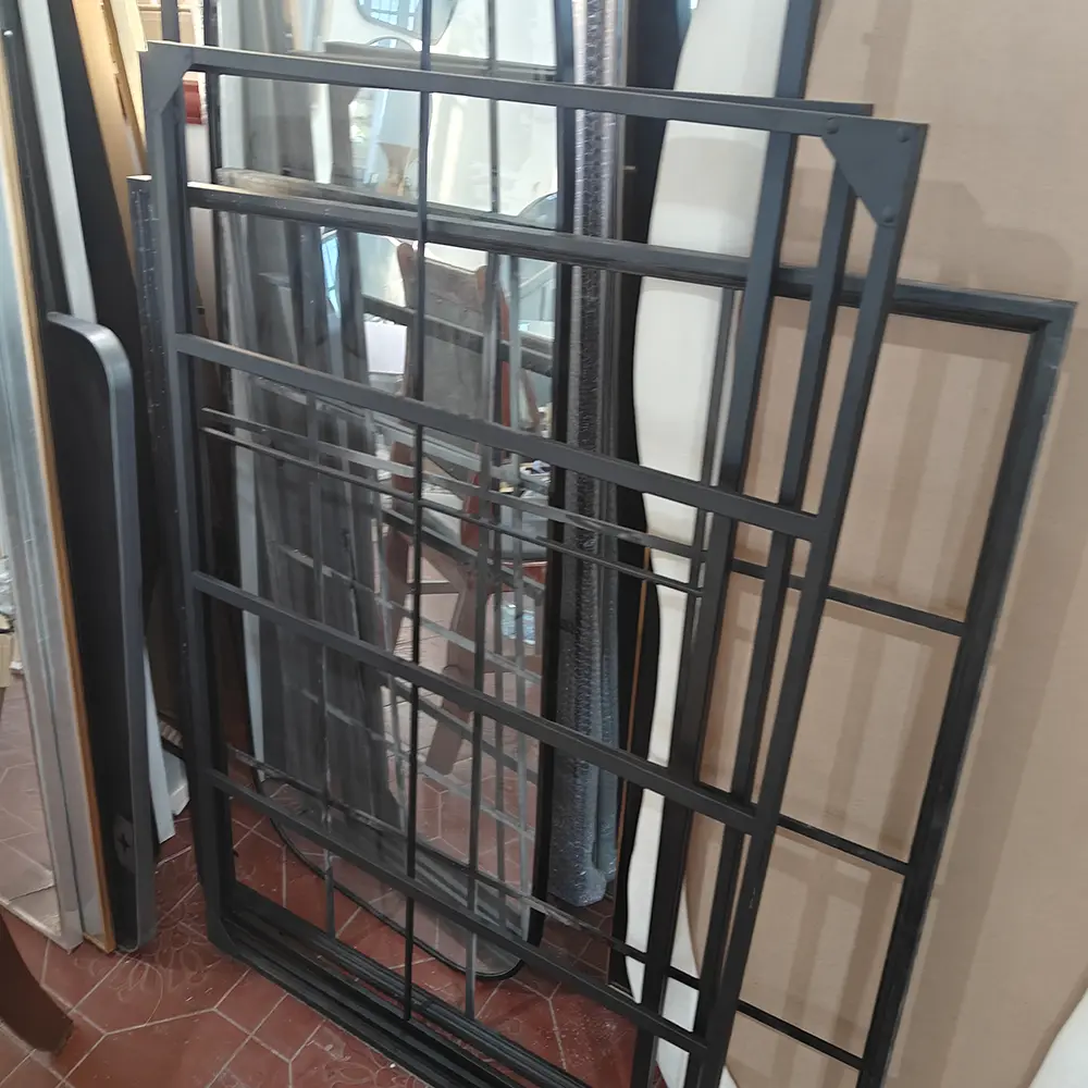 Изготовленные на заказ уличные садовые зеркала, Metal Frame Window Mirror