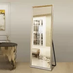 Full Body Mirror by Champagne Color Frame